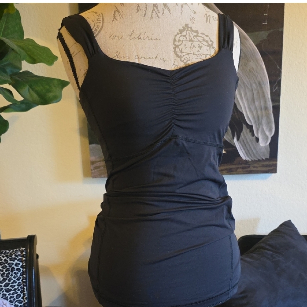 lululemon athletica Black Tank Top